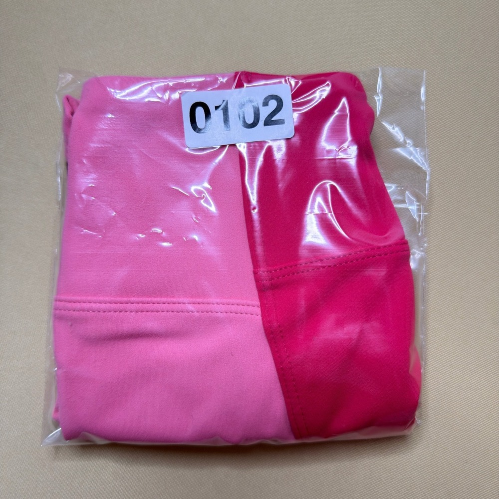 Jo+Jax Dance Briefs Kids Youth Small YS‎ Pink Colorblock High Waist Excellent - Picture 6 of 6